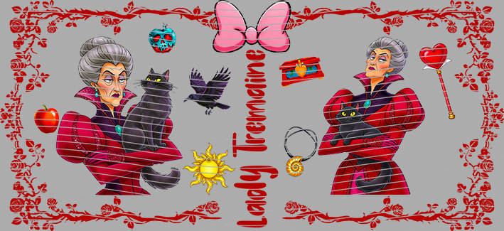 16oz Disney style-D-2671